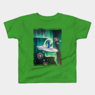 Interstellar Glow Rays Kids T-Shirt